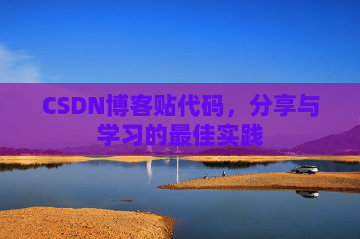 CSDN博客贴代码，分享与学习的最佳实践